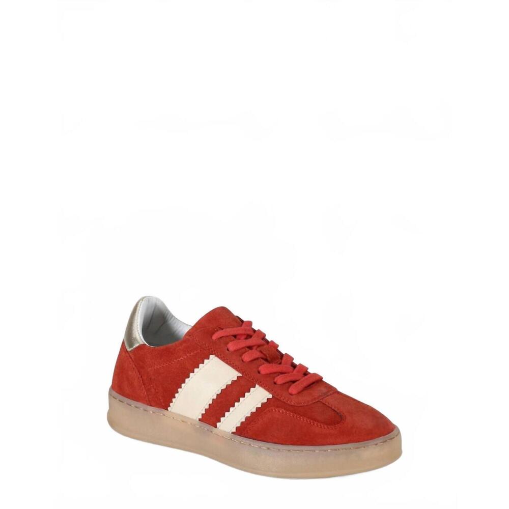NEW DIBA TRUE women's jon qwill shoes in red/platino